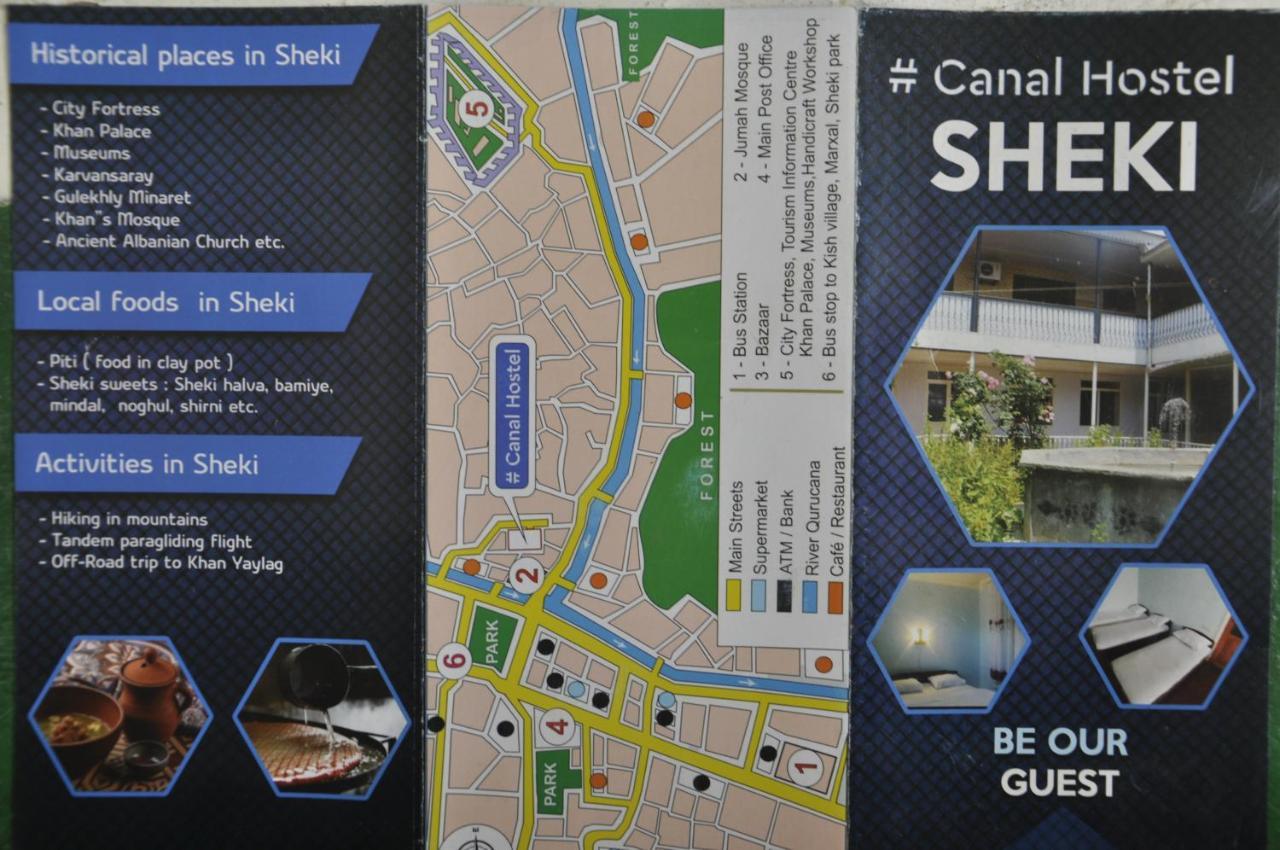 Canal Hostel Şǝki Exteriér fotografie